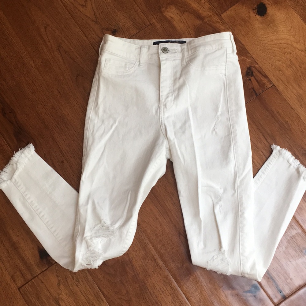 White jeans